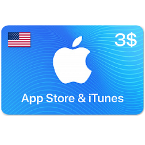 Подарочная карта Apple на 3$