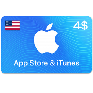 Подарочная карта Apple на 4$