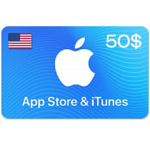 Подарочная карта Apple на 50$